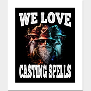 We Love Casting Spells Shadow Wizard Money Gang Posters and Art